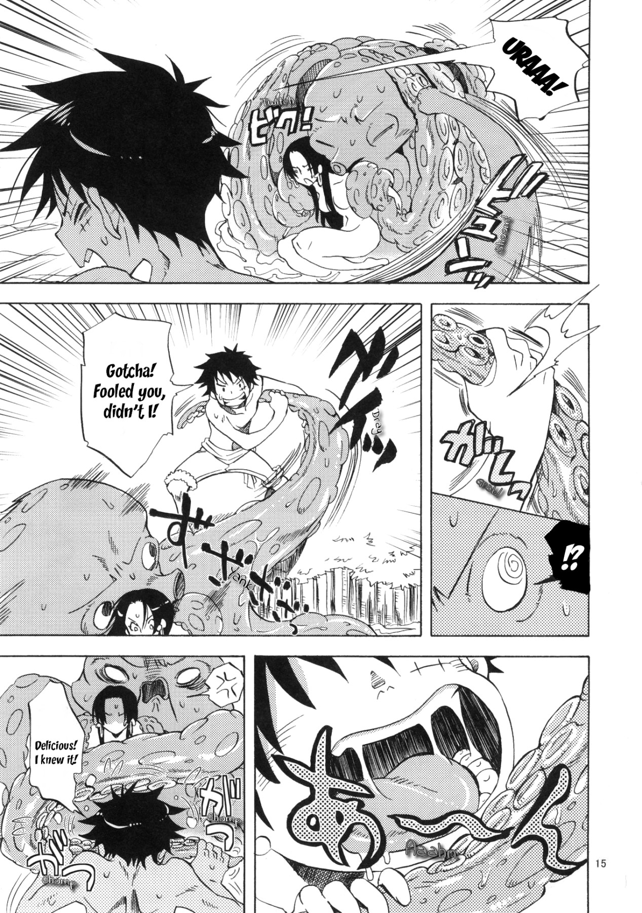 Hentai Manga Comic-v22m-Slimy Snake Princess!-Read-14